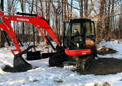 Tucker in Mini Excavator